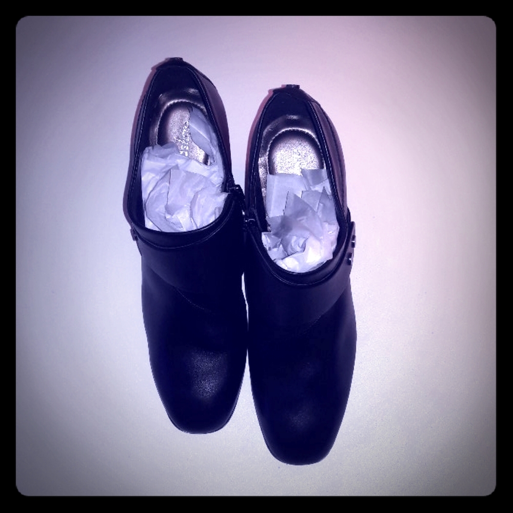 Block Heel Ankle Boots